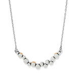 Brighton Pebble Edge Crescent Bar Necklace - Juli's Wearable Art