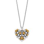 Brighton Pebble Edge Heart Necklace - Juli's Wearable Art