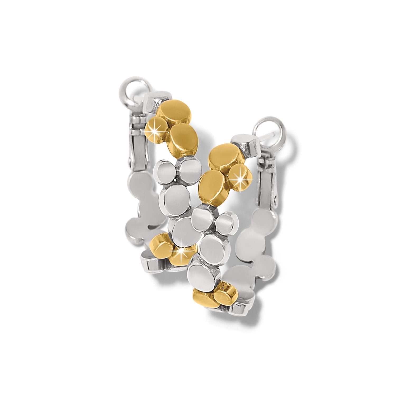 Brighton Pebble Edge Small Hoop Earrings - Juli's Wearable Art