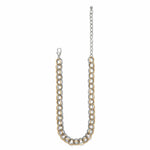 Brighton Pebble Link Two Tone Necklace – Silver & Gold - Juli's Wearable Art