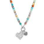 Brighton Pebble Sweet Hearts Token Charm Necklace - Juli's Wearable Art