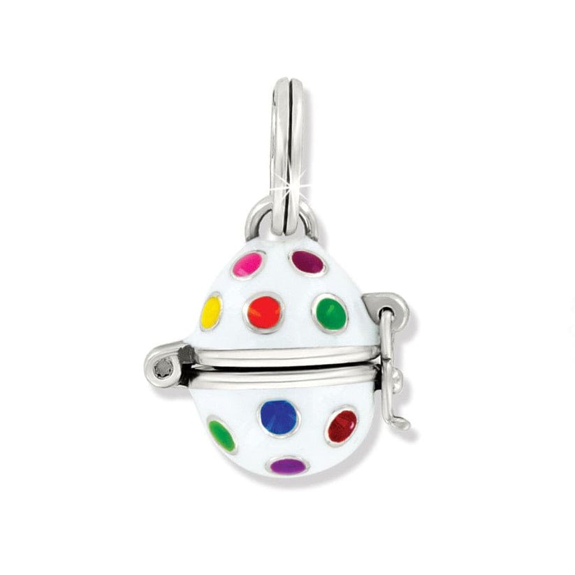 Brighton Polka Dot Easter Egg Charm - Juli's Wearable Art