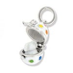 Brighton Polka Dot Easter Egg Charm - Juli's Wearable Art