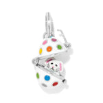 Brighton Polka Dot Easter Egg Charm - Juli's Wearable Art