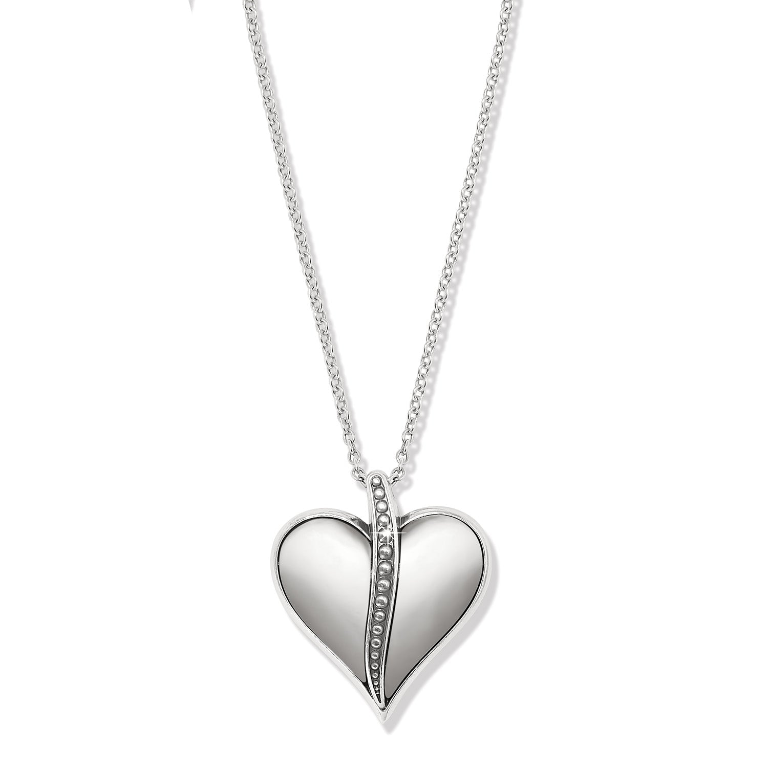 Brighton Precious Heart Two Tone Necklace - Juli's Wearable Art