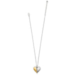 Brighton Precious Heart Two Tone Necklace - Juli's Wearable Art