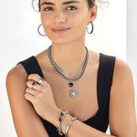 Brighton Pretty Tough Amour Heart Necklace - Juli's Wearable Art