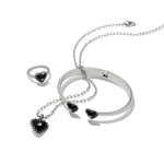Brighton Pretty Tough Amour Heart Necklace - Juli's Wearable Art