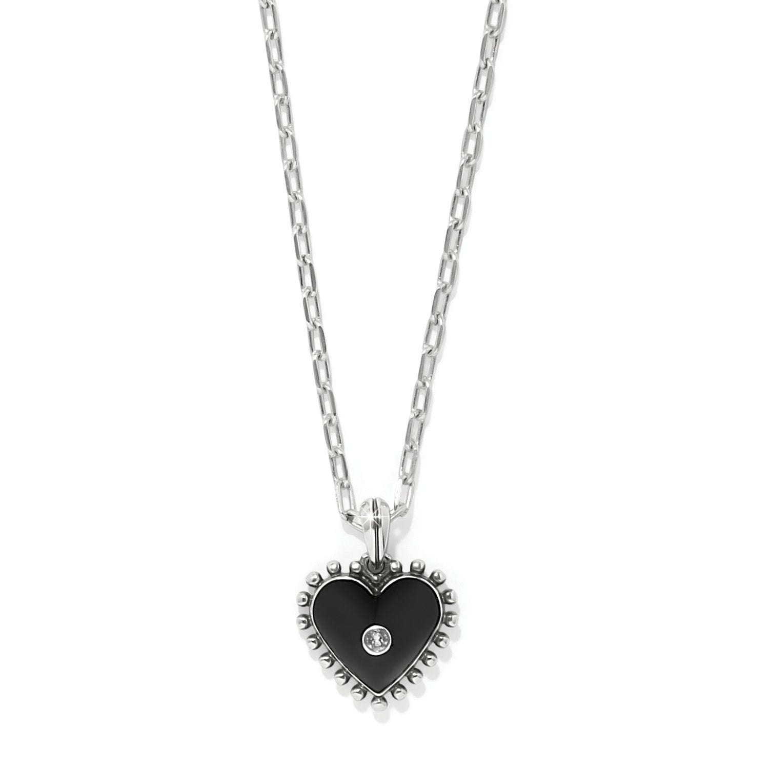 Brighton Pretty Tough Amour Heart Necklace - Juli's Wearable Art
