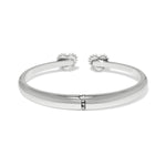 Brighton Pretty Tough Amour Heart Open Hinged Bangle - Juli's Wearable Art