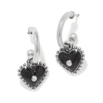 Brighton Pretty Tough Amour Heart Post Drop Earrings - Juli's Wearable Art
