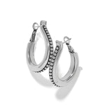 Brighton Pretty Tough Arch Bold Hoop Earrings - Juli's Wearable Art
