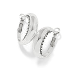Brighton Pretty Tough Arch Hoop Earrings - Juli's Wearable Art