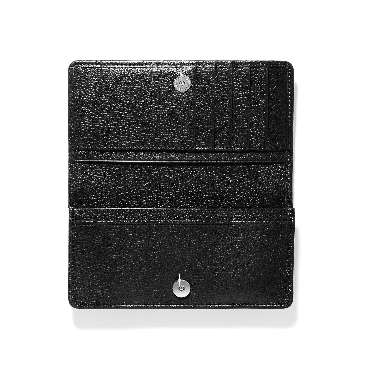 Brighton Pretty Tough Arch Large Wallet - Black - Juli's Wearable Art