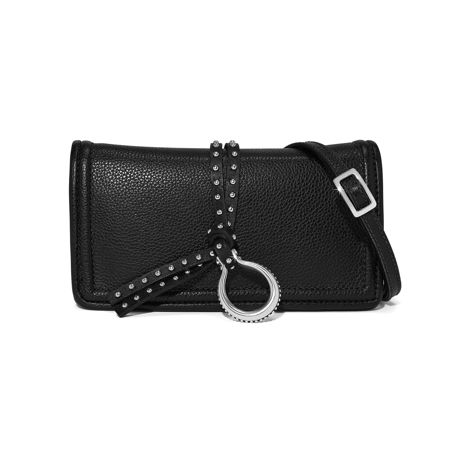 Brighton Pretty Tough Arch Large Wallet- Black