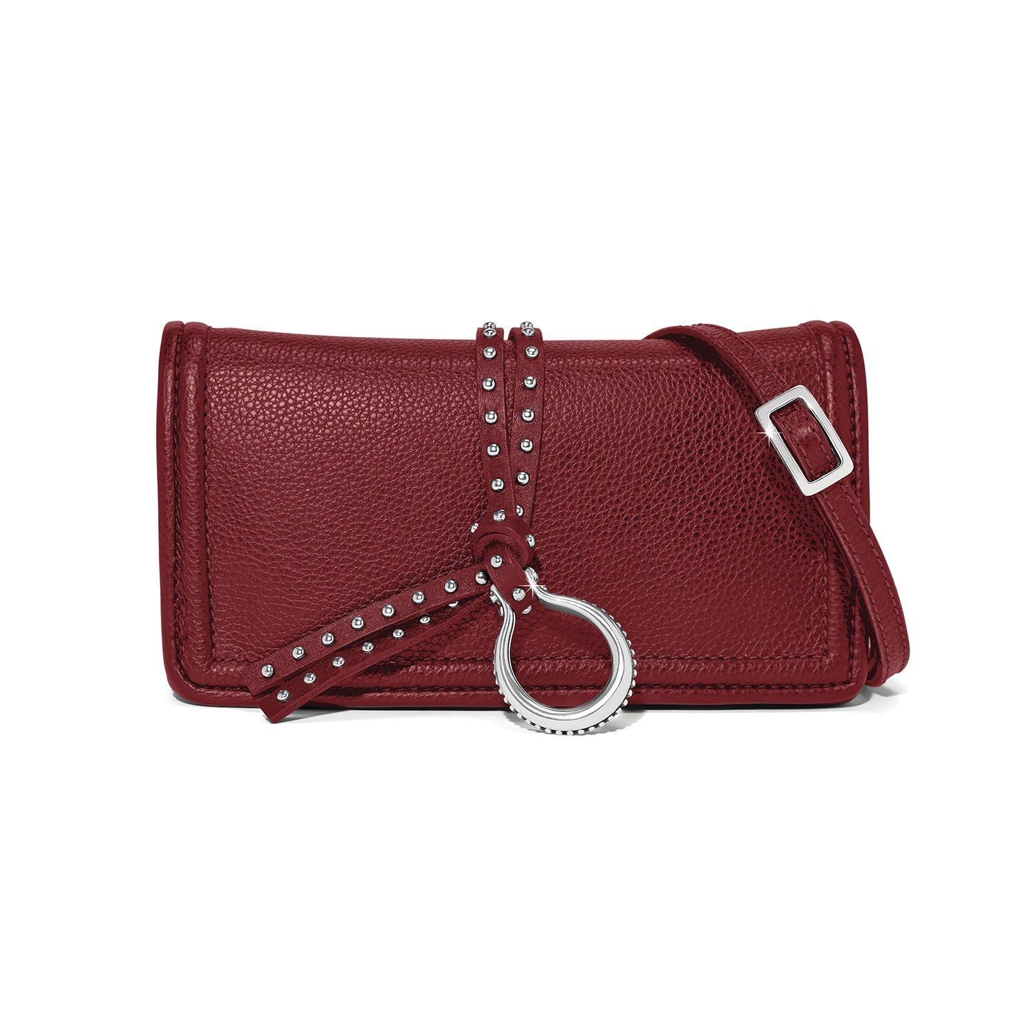 Brighton Pretty Tough Arch Large Wallet- Garnet