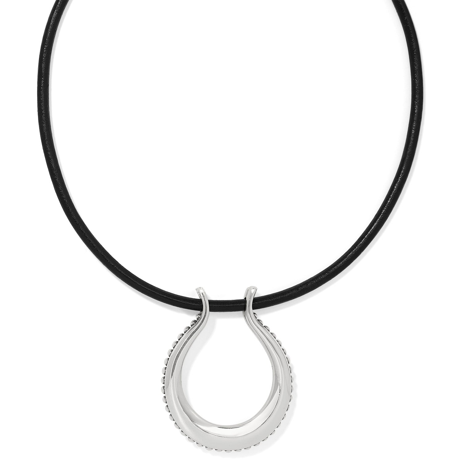 Brighton Pretty Tough Arch Leather Necklace - Juli's Wearable Art