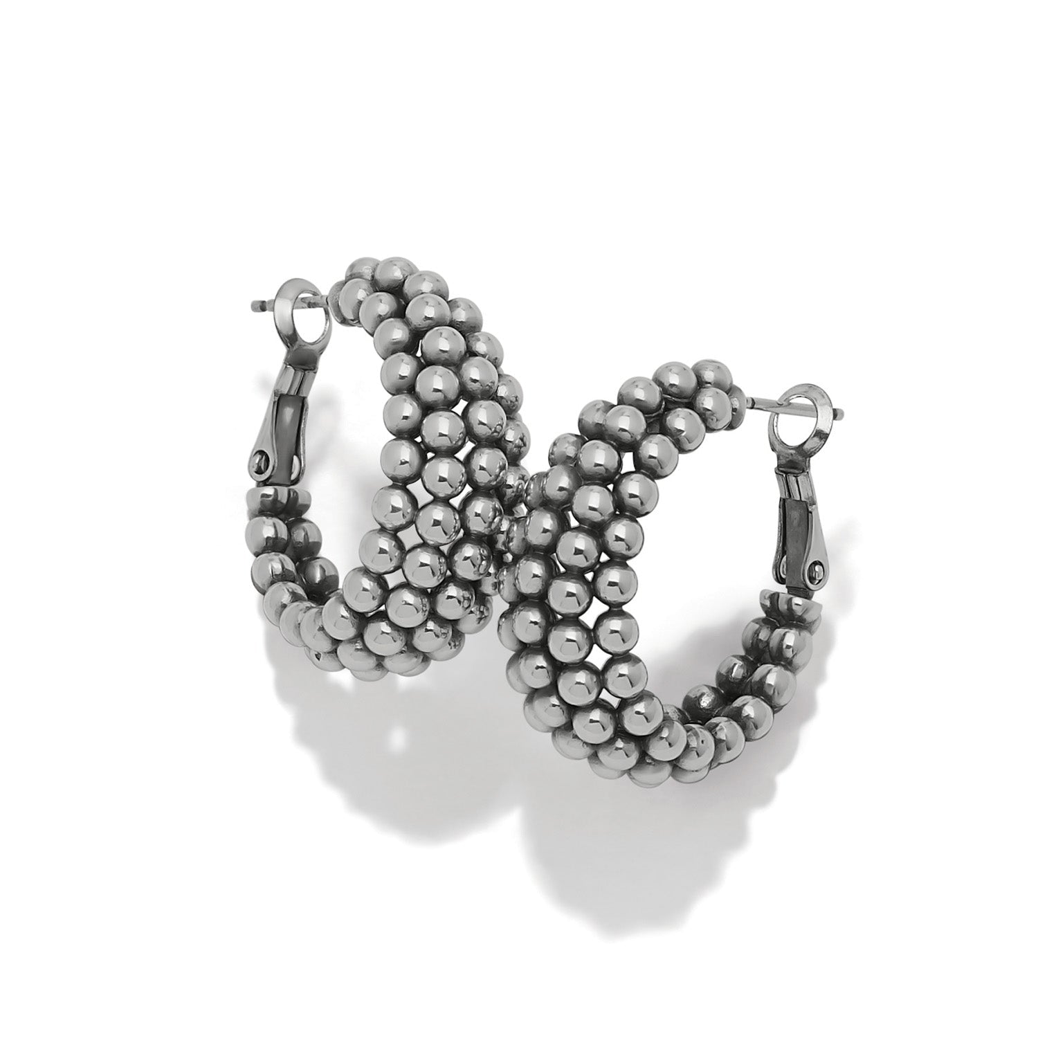 Brighton Pretty Tough Blossom Hoop Earrings