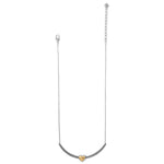 Brighton Pretty Tough Bold Heart Bar Necklace - Juli's Wearable Art