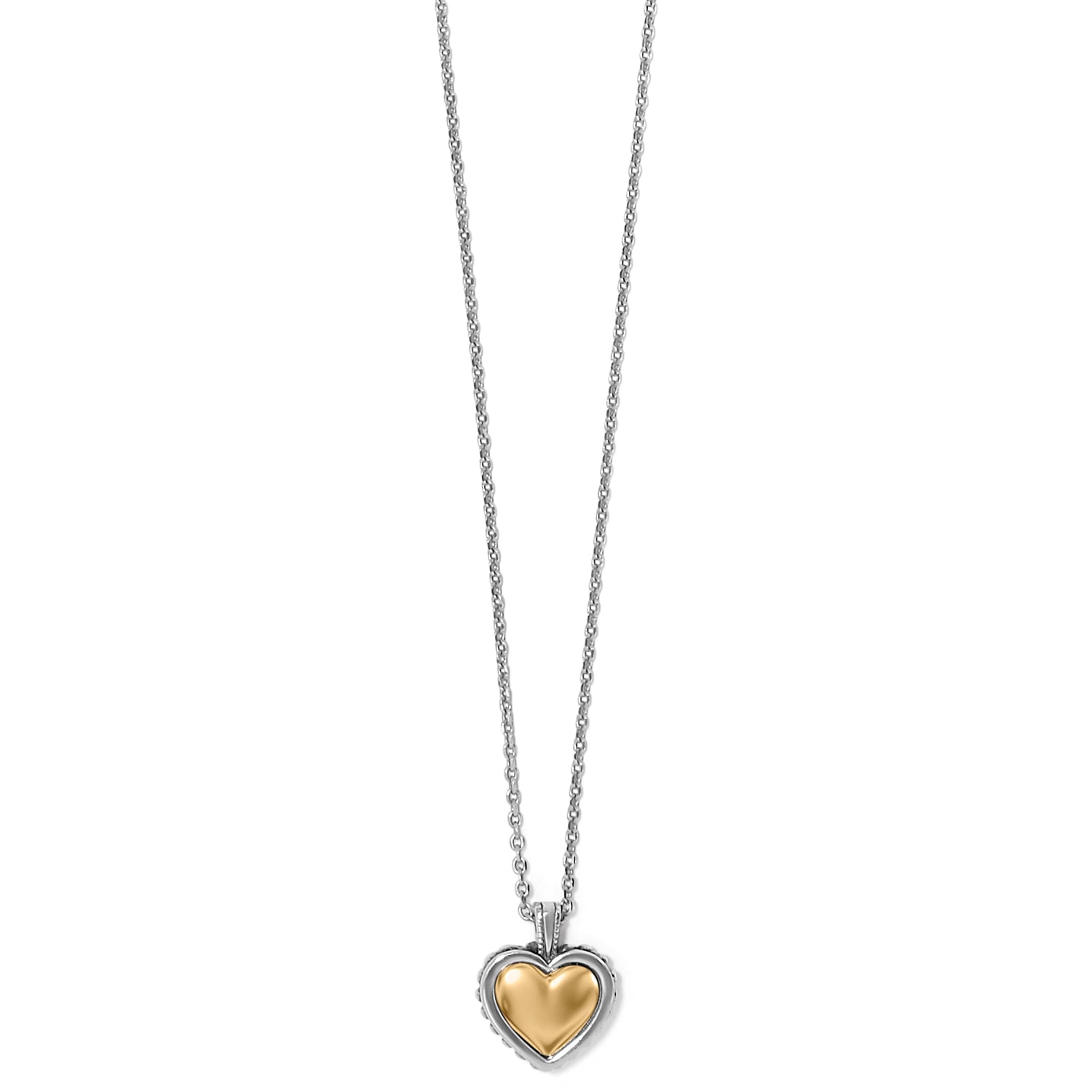 Brighton Pretty Tough Bold Heart Petite Necklace - Juli's Wearable Art