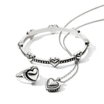 Brighton Pretty Tough Bold Heart Ring – Silver - Juli's Wearable Art