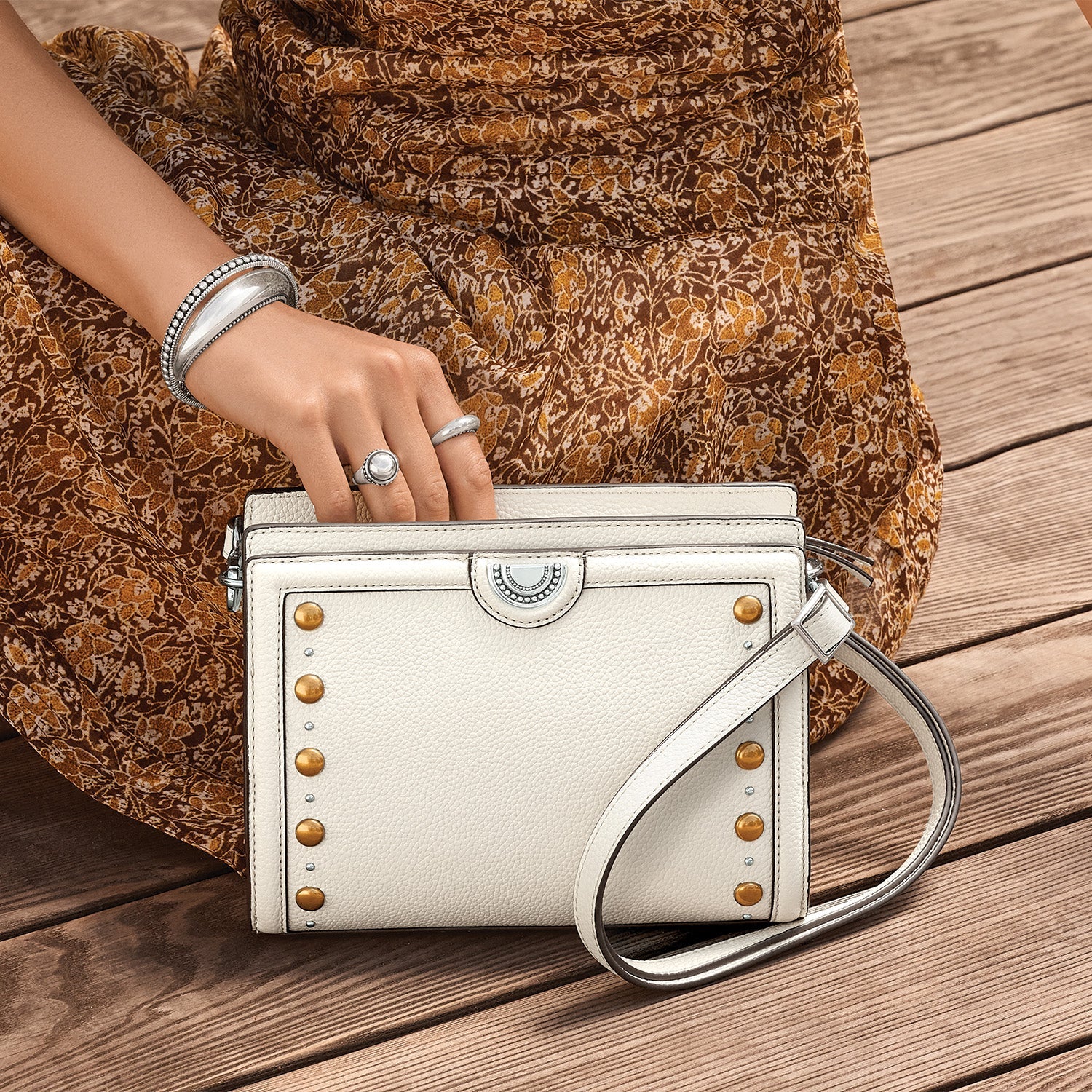 Brighton Pretty Tough Fusion Findley Organizer | Shoe White