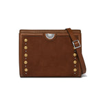 Brighton Pretty Tough Fusion Findley Suede Organizer | Bourbon - Juli's Wearable Art