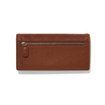 Brighton Pretty Tough Fusion Slim Folio | Bourbon - Juli's Wearable Art