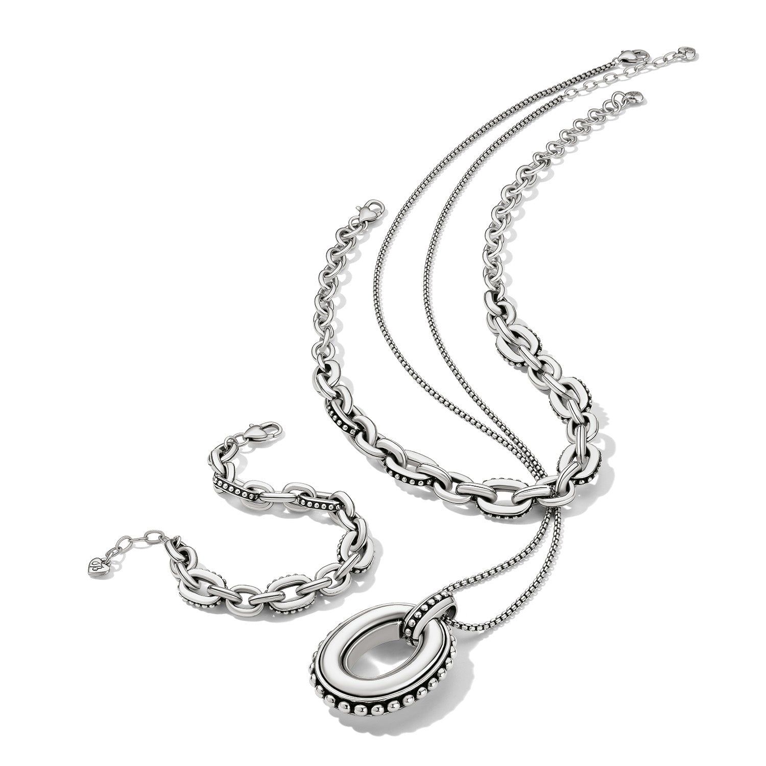Brighton Pretty Tough Link Necklace - Juli's Wearable Art