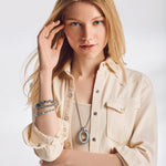 Brighton Pretty Tough Link Pendant Necklace - Juli's Wearable Art