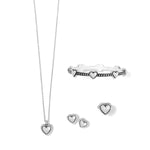 Brighton Pretty Tough Petite Heart Post Earrings - Juli's Wearable Art