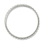 Brighton Pretty Tough Pierced Bangle in Silver - Juli's Wearable Art