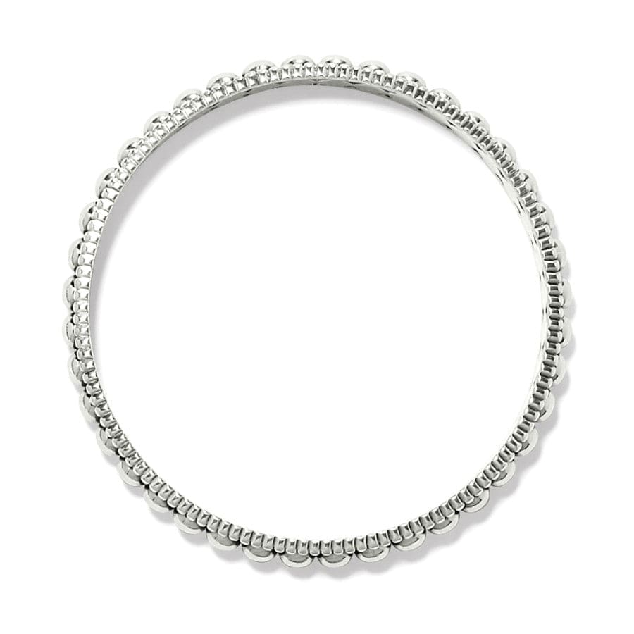 Brighton Pretty Tough Pierced Bangle in Silver - Juli's Wearable Art