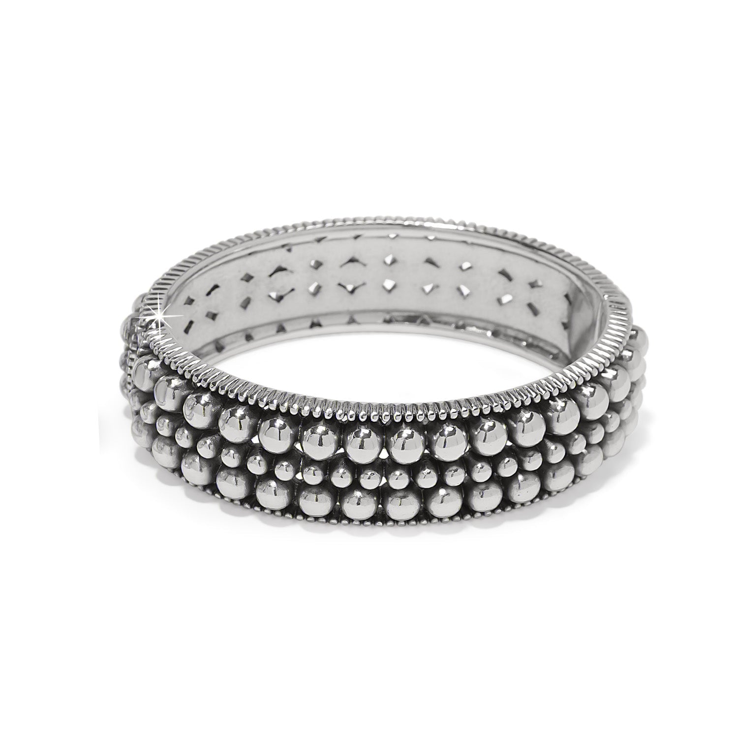 Brighton Pretty Tough Pierced Hinge Bangle - Juli's Wearable Art