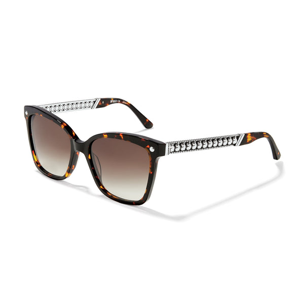 Brighton Black Sunglasses with Studded Detail and Butterfly Design Brighton® Sunglasses For Women – Occasionally Yours main image 4