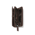 Brighton Pretty Tough Stud Medium Wallet | Cocoa - Juli's Wearable Art
