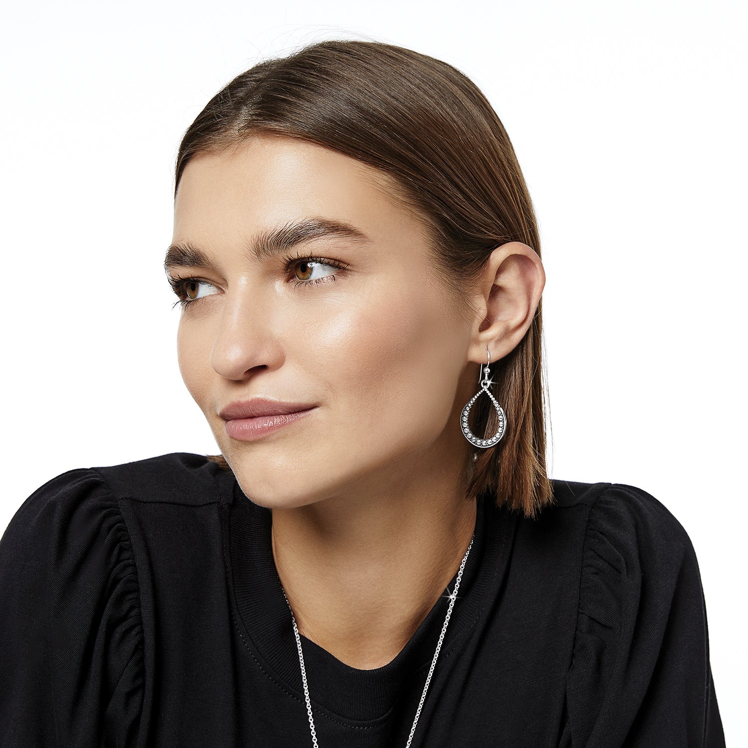 Brighton Pretty Tough Teardrop French Wire Earrings - Juli's Wearable Art