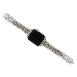 Brighton Pretty Tough Two - Tone Watch Band - Juli's Wearable Art