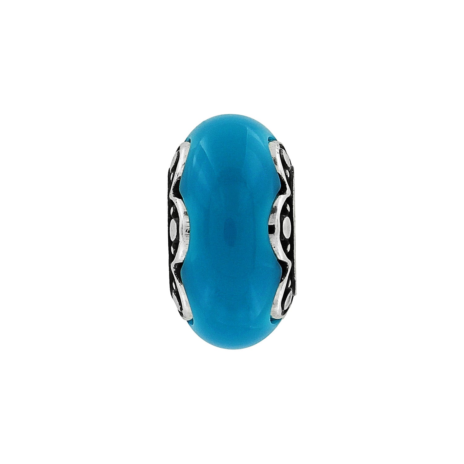 Brighton Primavera Spacer Bead - Turquoise - Juli's Wearable Art