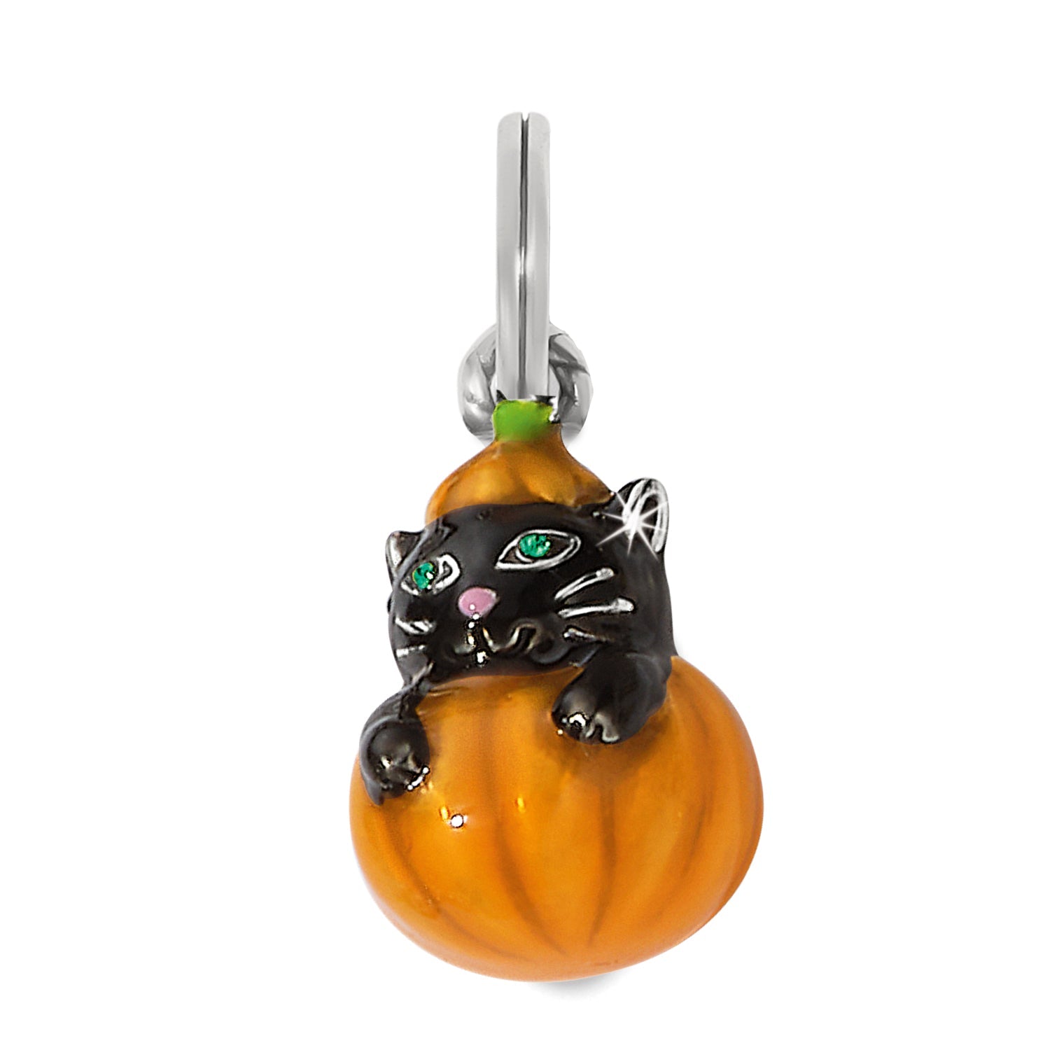 Brighton Purrfect Pumpkin Charm - Juli's Wearable Art