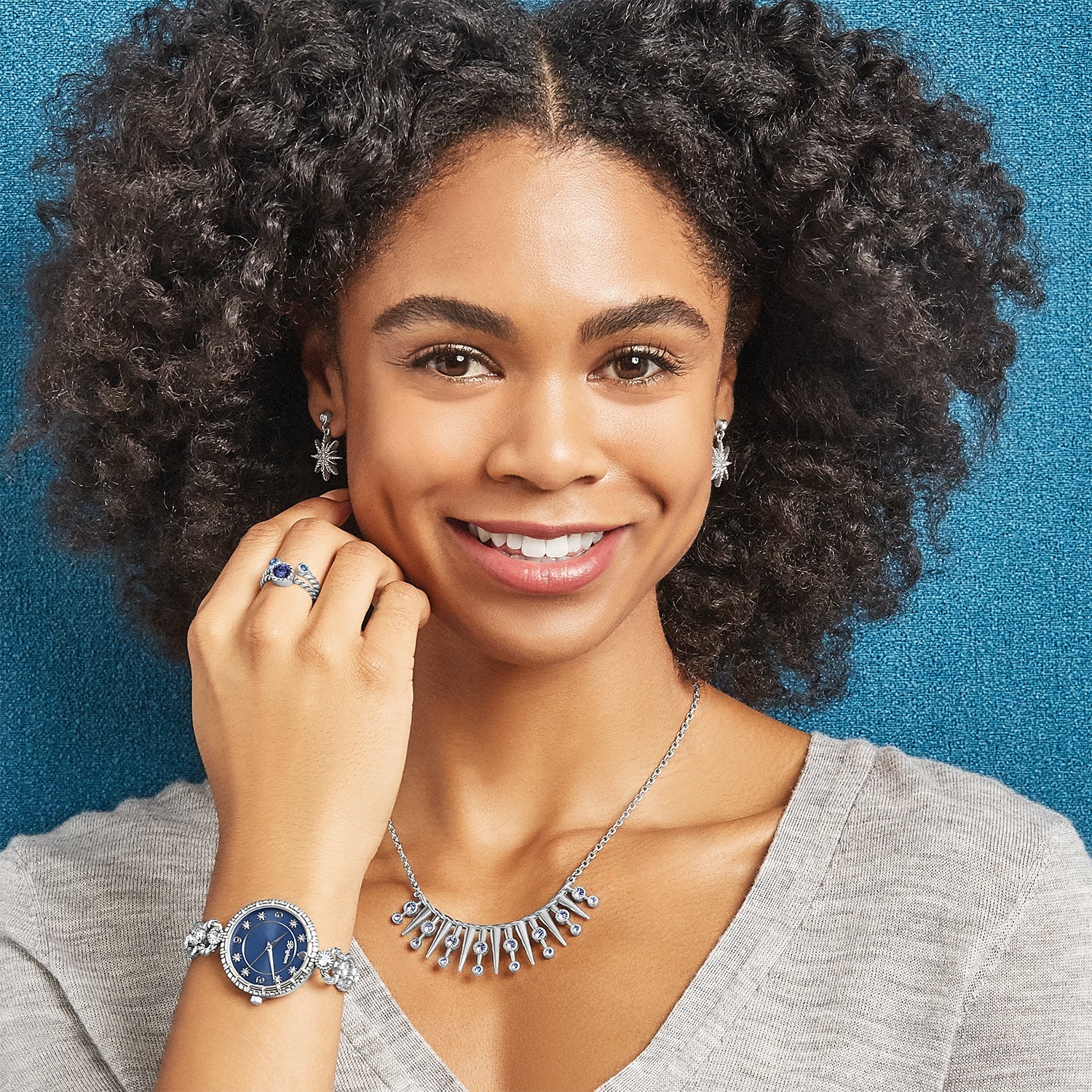 Brighton Radiant Star Post Earrings - Juli's Wearable Art