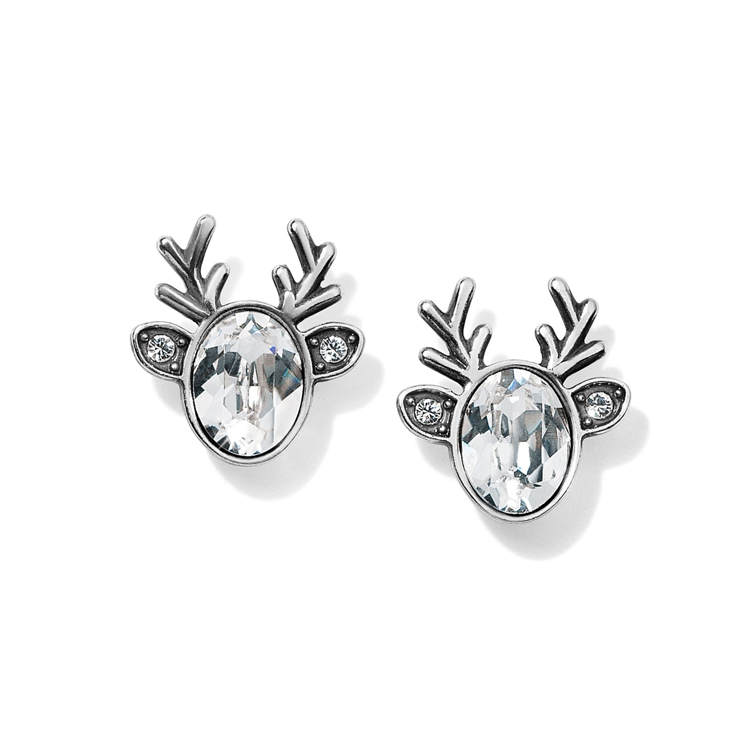 Brighton Reindeer Glitz Mini Post Earrings - Juli's Wearable Art