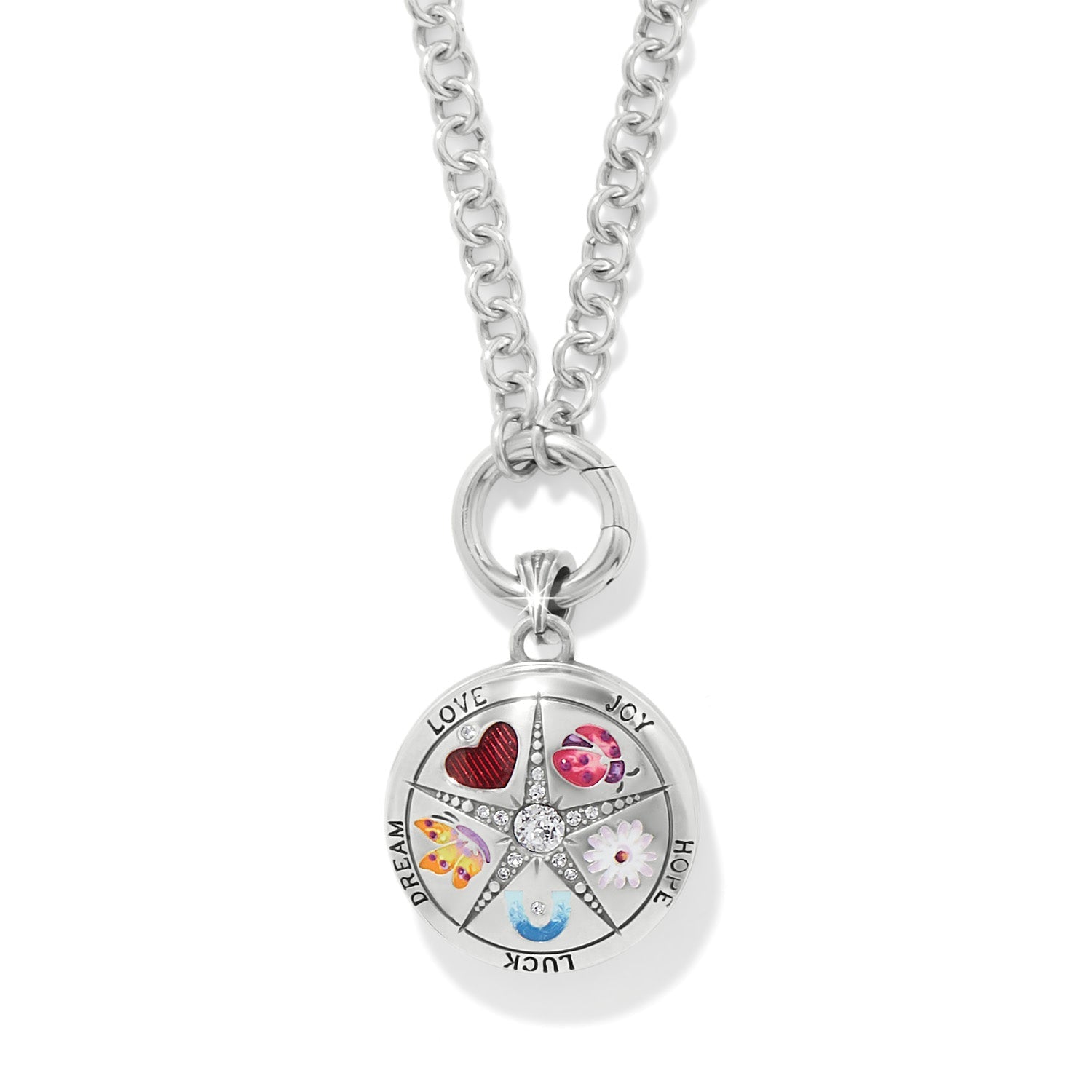 Brighton Reverie Emblem Locket Necklace - Juli's Wearable Art