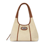 Brighton Selene Canvas Shoulder Bag | Canvas Bourbon - Juli's Wearable Art