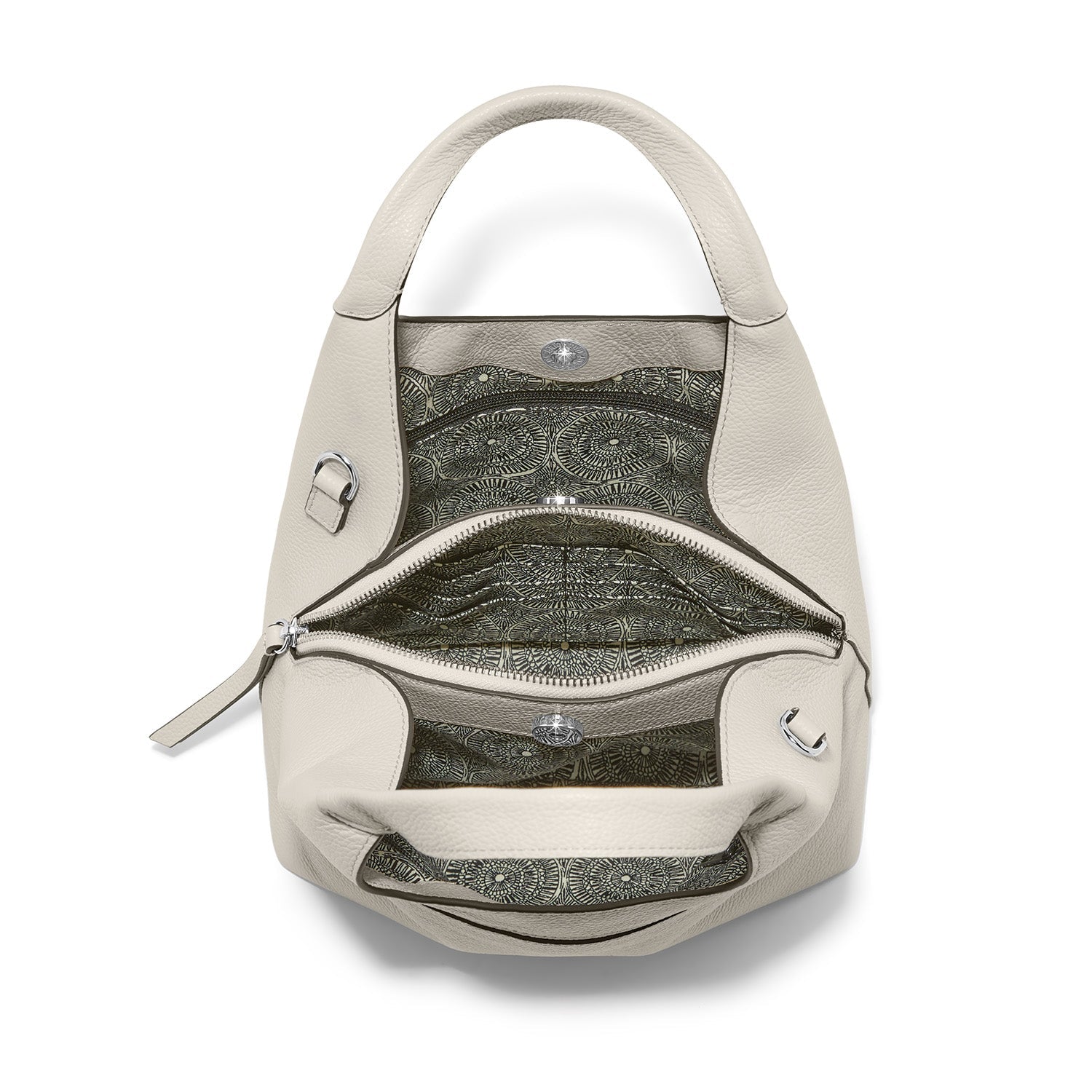 Brighton Shay Convertible Bag in Shoe White - Juli's Wearable Art