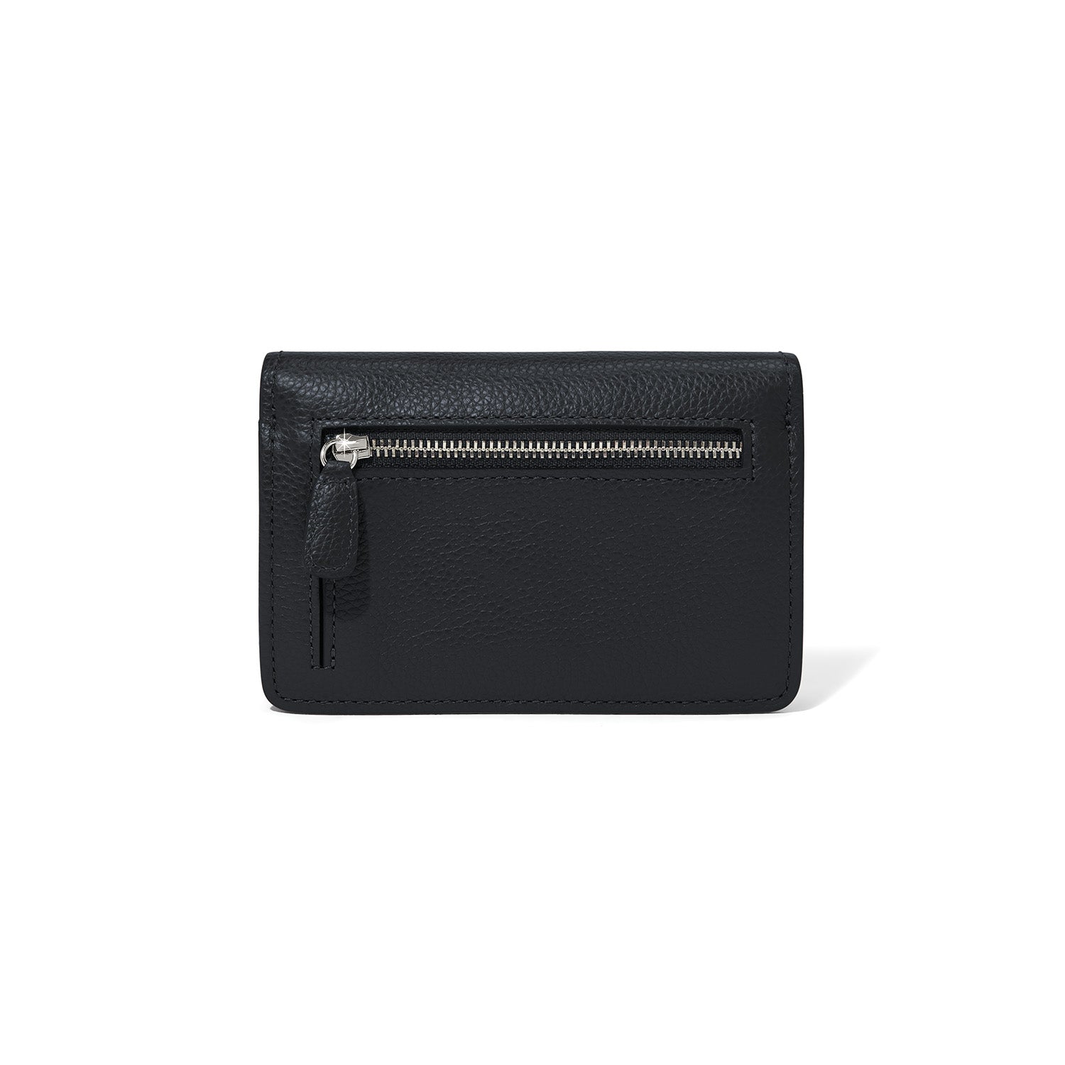 Brighton Shelby Medium Wallet – Black/Bourbon - Juli's Wearable Art