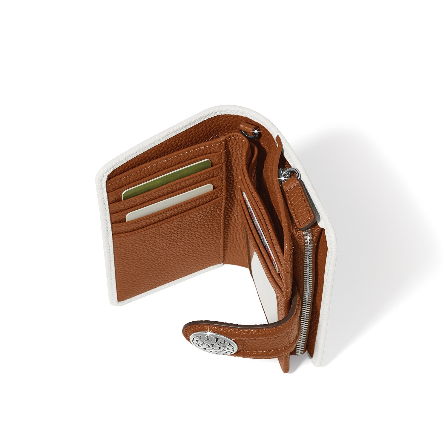 Brighton Shelby Medium Wallet | Optic White-Luggage - Juli's Wearable Art