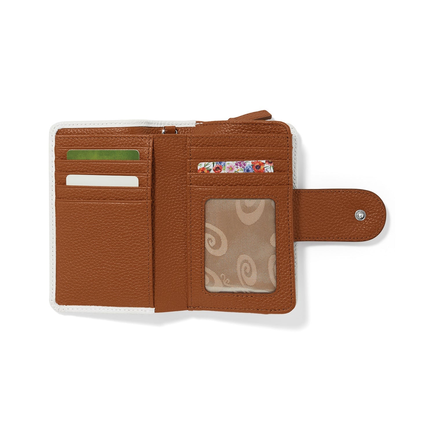 Brighton Shelby Medium Wallet | Optic White-Luggage - Juli's Wearable Art