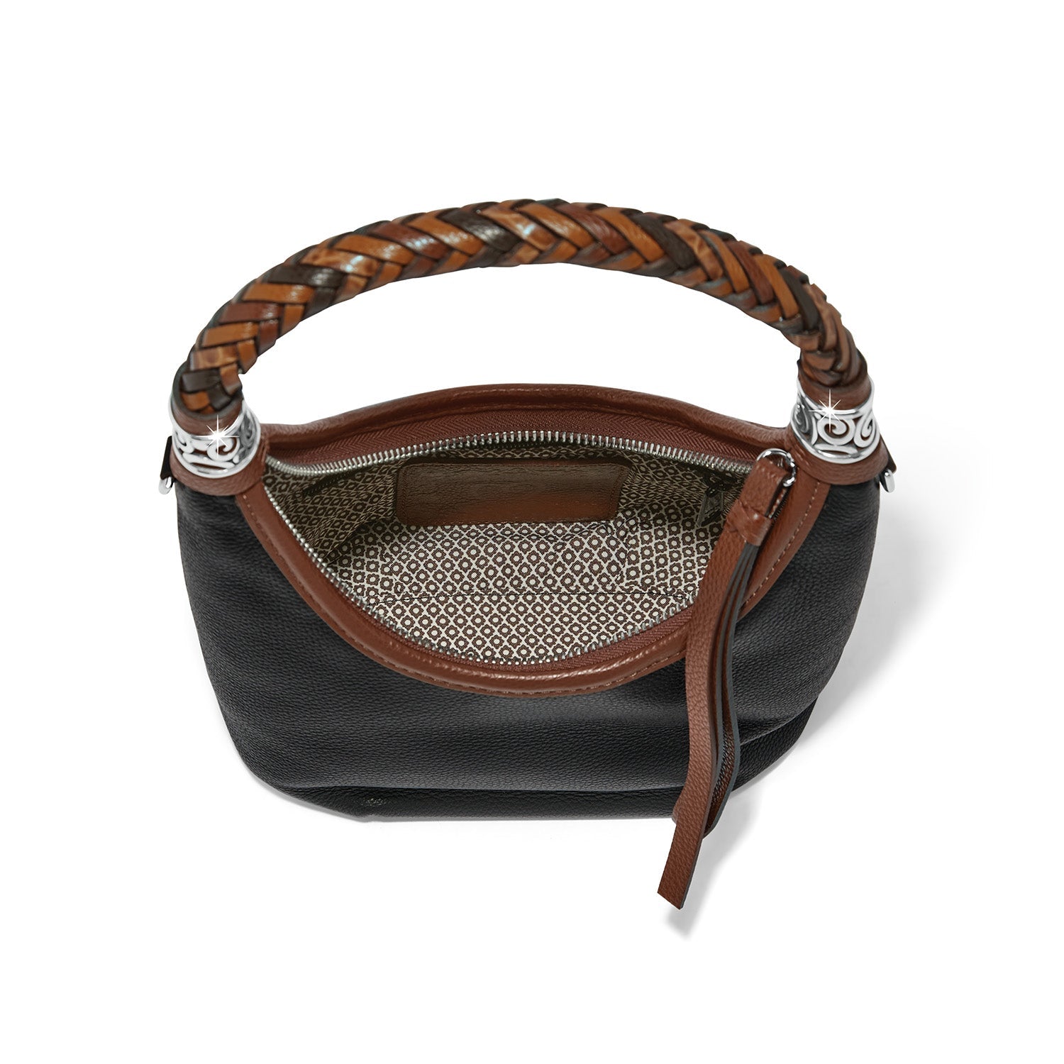 Brighton Shelby Small Hobo Bag - Black - Juli's Wearable Art