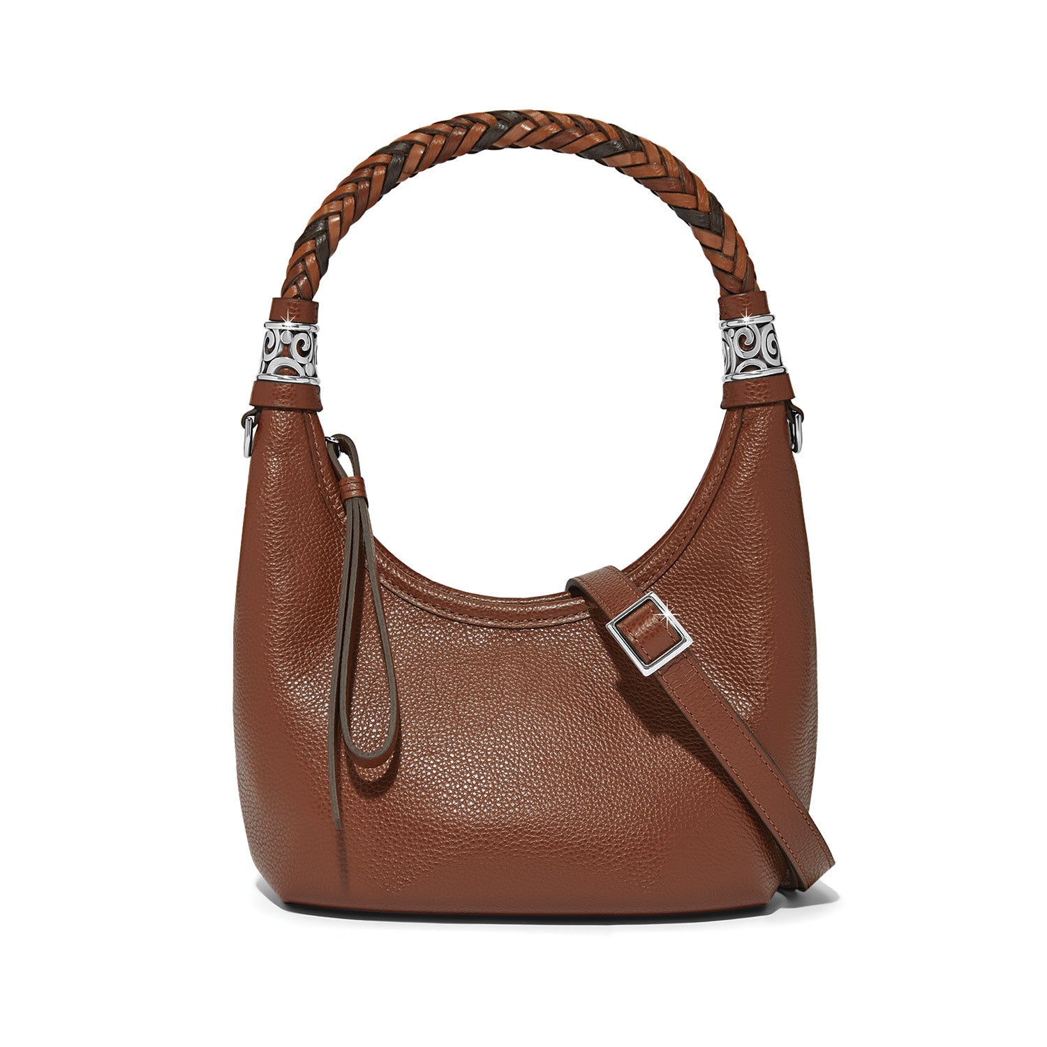 Brighton Shelby Small Hobo Bag - Bourbon - Juli's Wearable Art